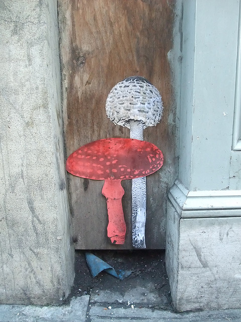 Mushroom Street Art | London